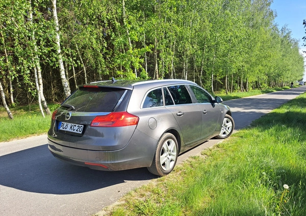 Opel Insignia cena 20900 przebieg: 260000, rok produkcji 2011 z Ząbkowice Śląskie małe 254